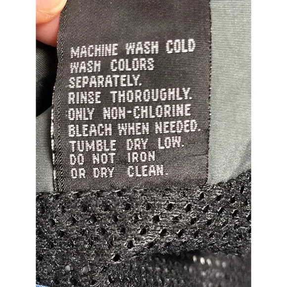 Vintage Snowboarding Jacket Men's 2XL Blue Gray Hooded Waterproof Breathable EUC - Picture 8 of 11